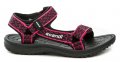 Scandi 251-0002-T1 černo růžové sandály | ARNO.cz - obuv s tradicí