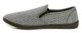 Axim 9TE23904S šedé plátěné tenisky | ARNO.cz - obuv s tradicí