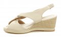 Piccadilly 408221-5 béžové dámské sandály na klínku | ARNO.cz - obuv s tradicí