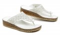 Wild 016950A2 bílé dámské nazouváky | ARNO.cz - obuv s tradicí