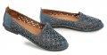Urban Ladies 307-24 modré dámské mokasíny | ARNO.cz - obuv s tradicí