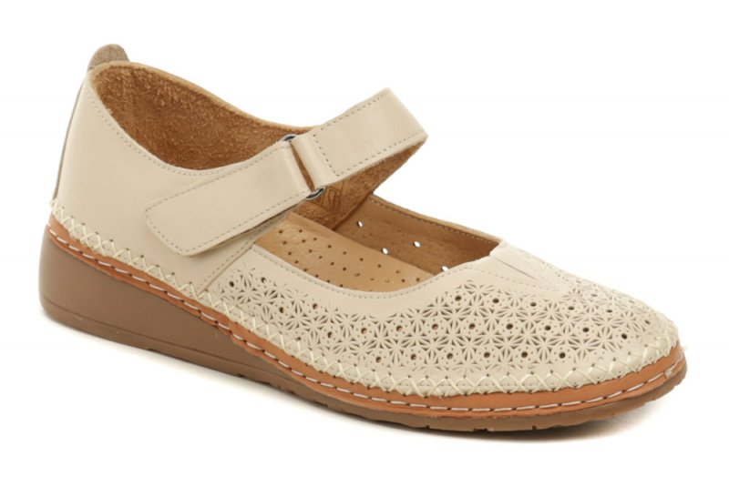 Urban Ladies 318-24 béžová dámská nadměrná letní obuv | ARNO.cz - obuv s tradicí