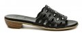 Wild 066-1625-A2 černé dámské nazouváky | ARNO.cz - obuv s tradicí