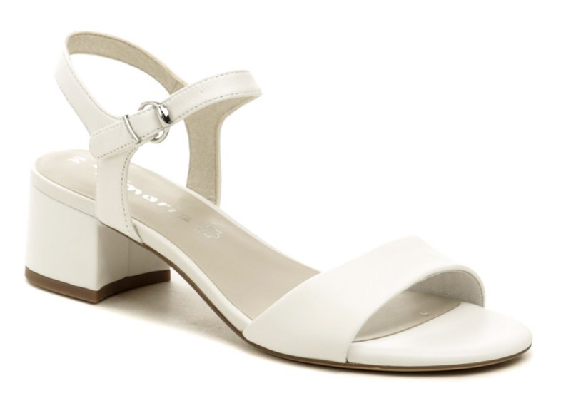 Tamaris 1-28250-42 bílé dámské sandály | ARNO.cz - obuv s tradicí
