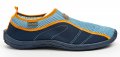 ARNO 849237 modro oranžové pánské boty do vody  | ARNO.cz - obuv s tradicí