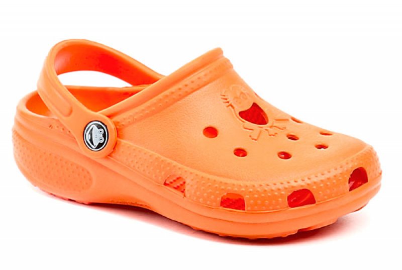 Coqui Big Frog 8101 oranžové dětské pantofle | ARNO.cz - obuv s tradicí