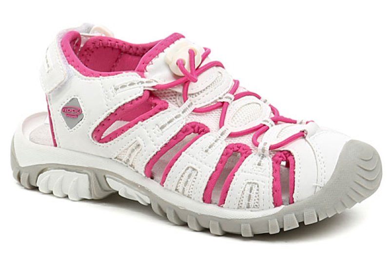 Rock Spring 109102 bílé dětské letní sandály | ARNO.cz - obuv s tradicí