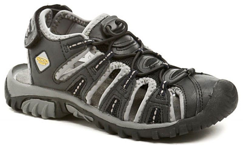 Rock Spring 109101 černé dětské letní sandály | ARNO.cz - obuv s tradicí