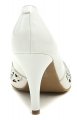 Deska 27273 bílé svatební dámské lodičky | ARNO.cz - obuv s tradicí