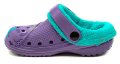 Scandi 49-0806-S1 fialové dětské nazouváky | ARNO.cz - obuv s tradicí