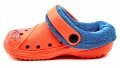 Scandi 49-0806-S1 oranžové dětské nazouváky | ARNO.cz - obuv s tradicí