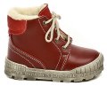 Pegres 1700 červená dětská zimní obuv | ARNO.cz - obuv s tradicí
