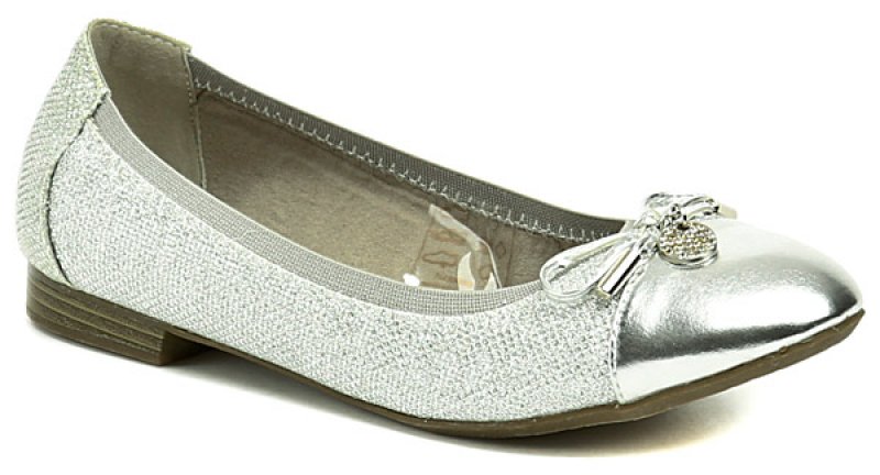 Sprox 133191 stříbrné dámské baleríny | ARNO.cz - obuv s tradicí