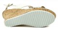 Sprox 232130 bílé dámské sandály na platformě | ARNO.cz - obuv s tradicí