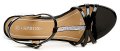 Sprox 252751 černé dámské sandály na podpatku | ARNO.cz - obuv s tradicí