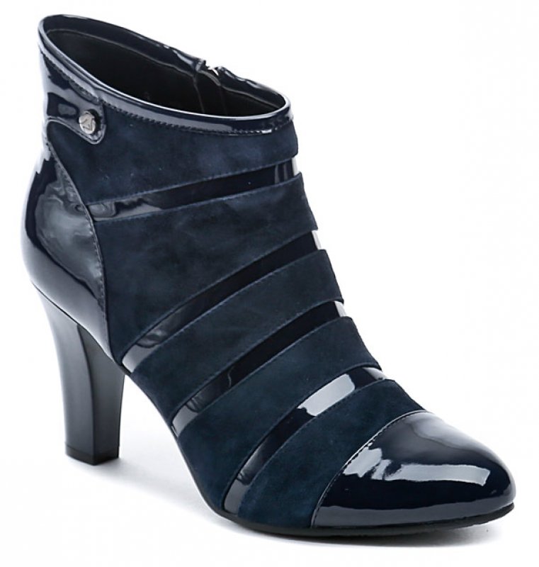 Deska 30221 modré dámské kotníčkové boty | ARNO.cz - obuv s tradicí