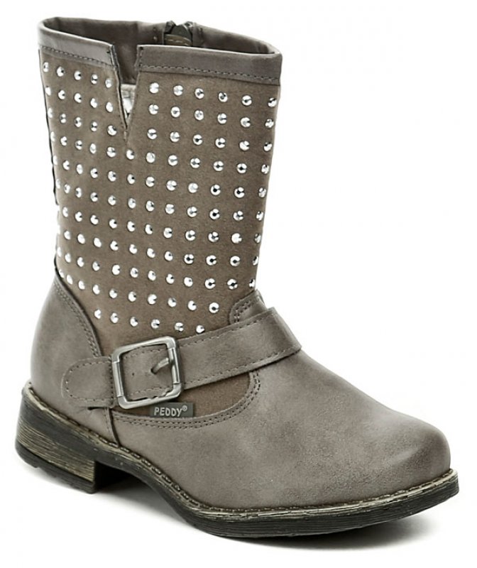 Peddy PV-533-32-01 oliva dětské zimní boty | ARNO.cz - obuv s tradicí