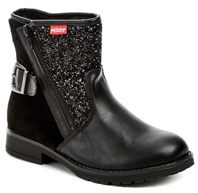Peddy PX-533-36-02 černé dětské zimní boty | ARNO.cz - obuv s tradicí