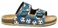 Bio Walker 703704 modré dětské pantofle | ARNO.cz - obuv s tradicí