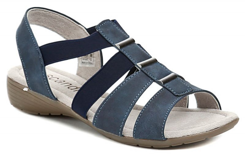 Scandi 55-0259-D1 navy dámské letní sandály | ARNO.cz - obuv s tradicí