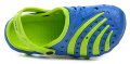 Slobby 49-0527-U1 modro zelené nazouváky | ARNO.cz - obuv s tradicí