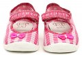 Raweks D17 růžové dívčí baleríny | ARNO.cz - obuv s tradicí