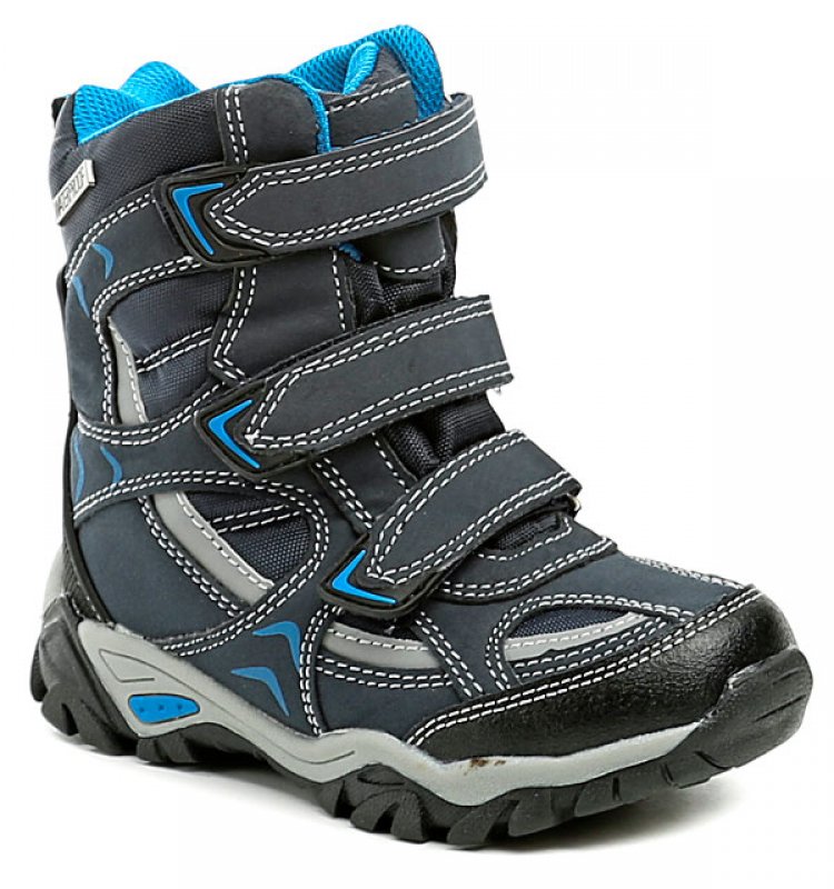 Peddy PX-531-37-01 modré dětské zimní boty | ARNO.cz - obuv s tradicí