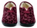 Rogallo 2655-007 bordó dámské zimní papuče | ARNO.cz - obuv s tradicí