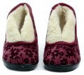 Rogallo 2669-004 bordó dámské zimní papuče | ARNO.cz - obuv s tradicí