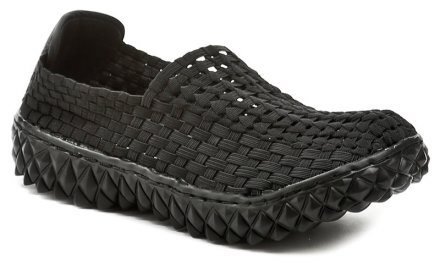 Originální dámská letní vycházková a rekreační gumičková obuv Rock Spring, vyrobená z textilního materiálu, který je tvořen gumičkami.