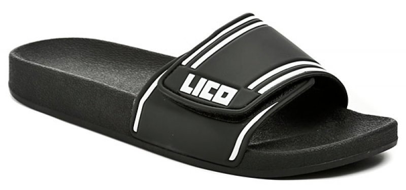 Lico 430010 černé pánské plážovky se suchým zipem | ARNO.cz - obuv s tradicí