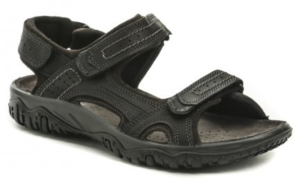 Pánská letní kožená vycházková sandálová obuv, vyrobena z pravé přírodní kůže.