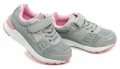 American Club ES29-21 šedo růžové dívčí tenisky | ARNO.cz - obuv s tradicí