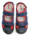 KAMIK SEATURTLE modro červené dětské sandály | ARNO.cz - obuv s tradicí