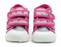 Befado 212P072 růžové dětské plátěné tenisky | ARNO.cz - obuv s tradicí