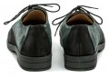 Mintaka 3343 černo zelené dámské polobotky | ARNO.cz - obuv s tradicí