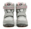 American Club HL45-20 šedo růžové dětské zimní boty | ARNO.cz - obuv s tradicí