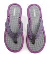 Scandi 282-0015-S1 fialové dámské žabky | ARNO.cz - obuv s tradicí