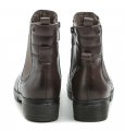 Tamaris 8-85306-29 taupe dámské kotníčkové boty šíře H | ARNO.cz - obuv s tradicí