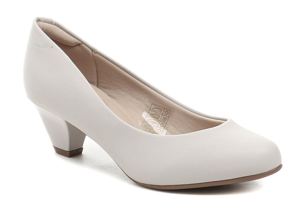 Modare 7005-600 &scaron;ed&eacute; d&aacute;msk&eacute; lodičky na podpatku