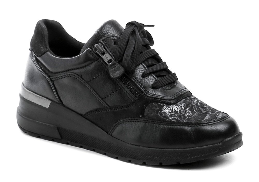 PROReflex R783-00 černé dámské polobotky šíře H