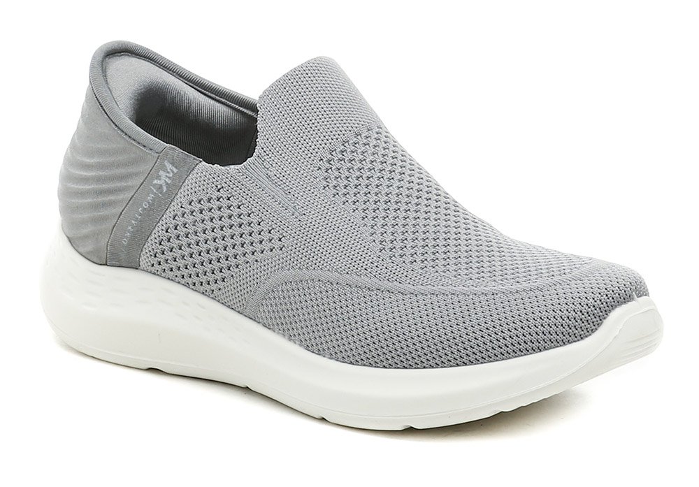 Wojtylko 8A25373S šedé pánské Slip-in polobotky