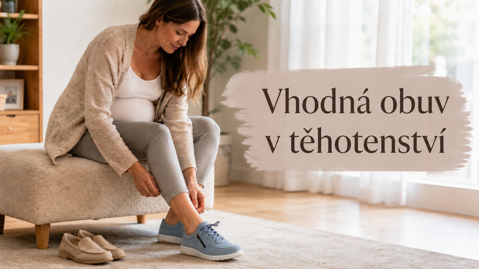 Vhodná obuv v těhotenství