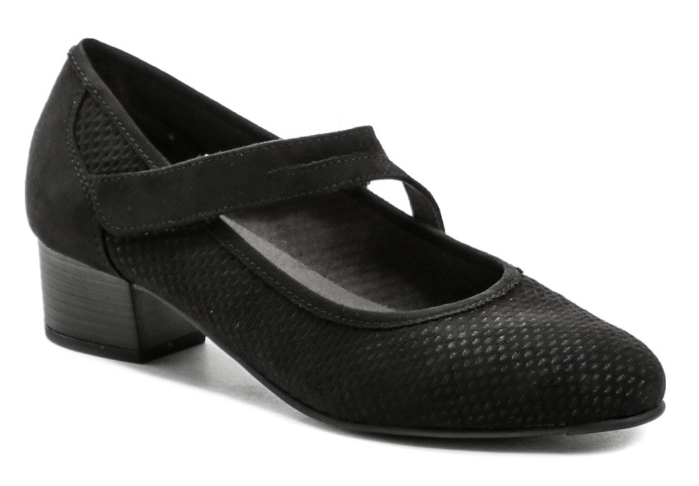 Jana 8-24363-20 černá dámská letní obuv šíře H EUR 42