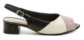 Piccadilly 114044-2 černo fialkové dámské zdravotní sandálky | ARNO.cz - obuv s tradicí