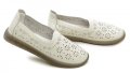 Wojtylko 7B23516B bílé dámské letní mokasíny | ARNO.cz - obuv s tradicí