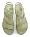 Wild 022056102A2 zelené dámské sandály na klínku | ARNO.cz - obuv s tradicí