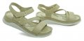 Wild 022056102A2 zelené dámské sandály na klínku | ARNO.cz - obuv s tradicí