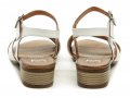 Wild 1914571529B2 bílé dámské sandály na podpatku | ARNO.cz - obuv s tradicí