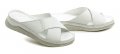 Wild 022056106 bílé dámské nazouváky na klínku | ARNO.cz - obuv s tradicí